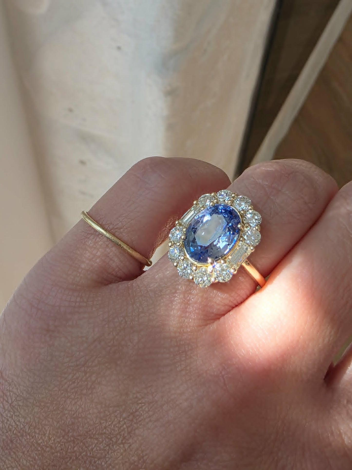 Isadora Sapphire Ring