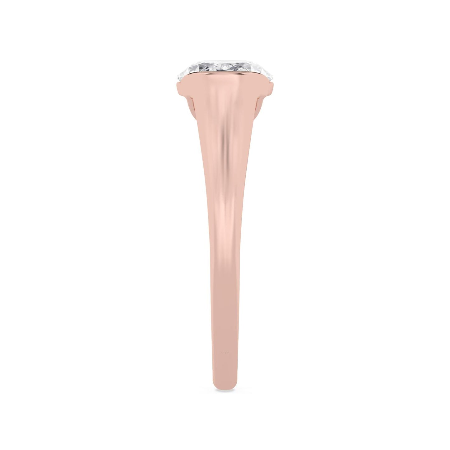 10K Rose Gold Lab Grown Diamond ENGAGEMENT RINGS 2.00 ctw ER00081OV-2