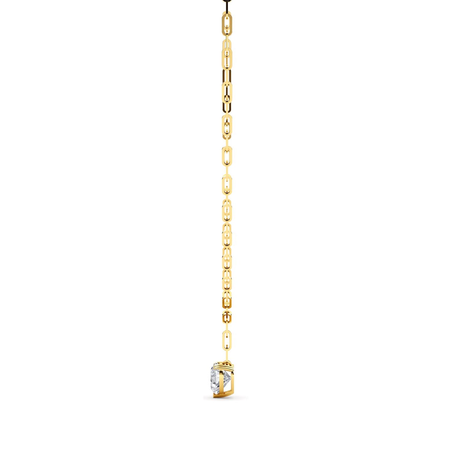 Yellow Gold Lab Grown Diamond NECKLACE 7.07 ctw N08257HT-7-18IN