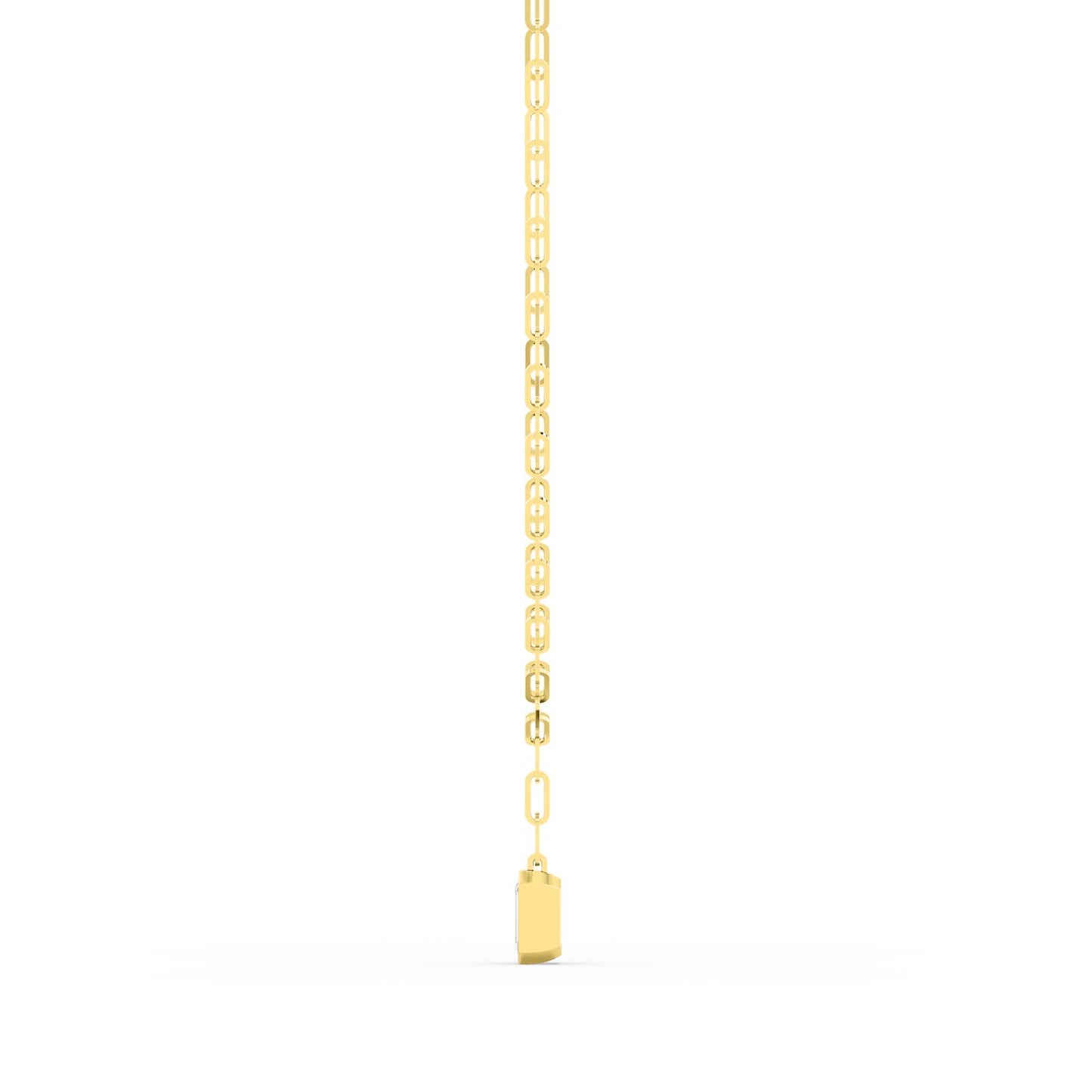 Yellow Gold Lab Grown Diamond NECKLACE 5.05 ctw N08322EM-5-18IN