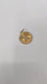 14K Flute Initial Pendant