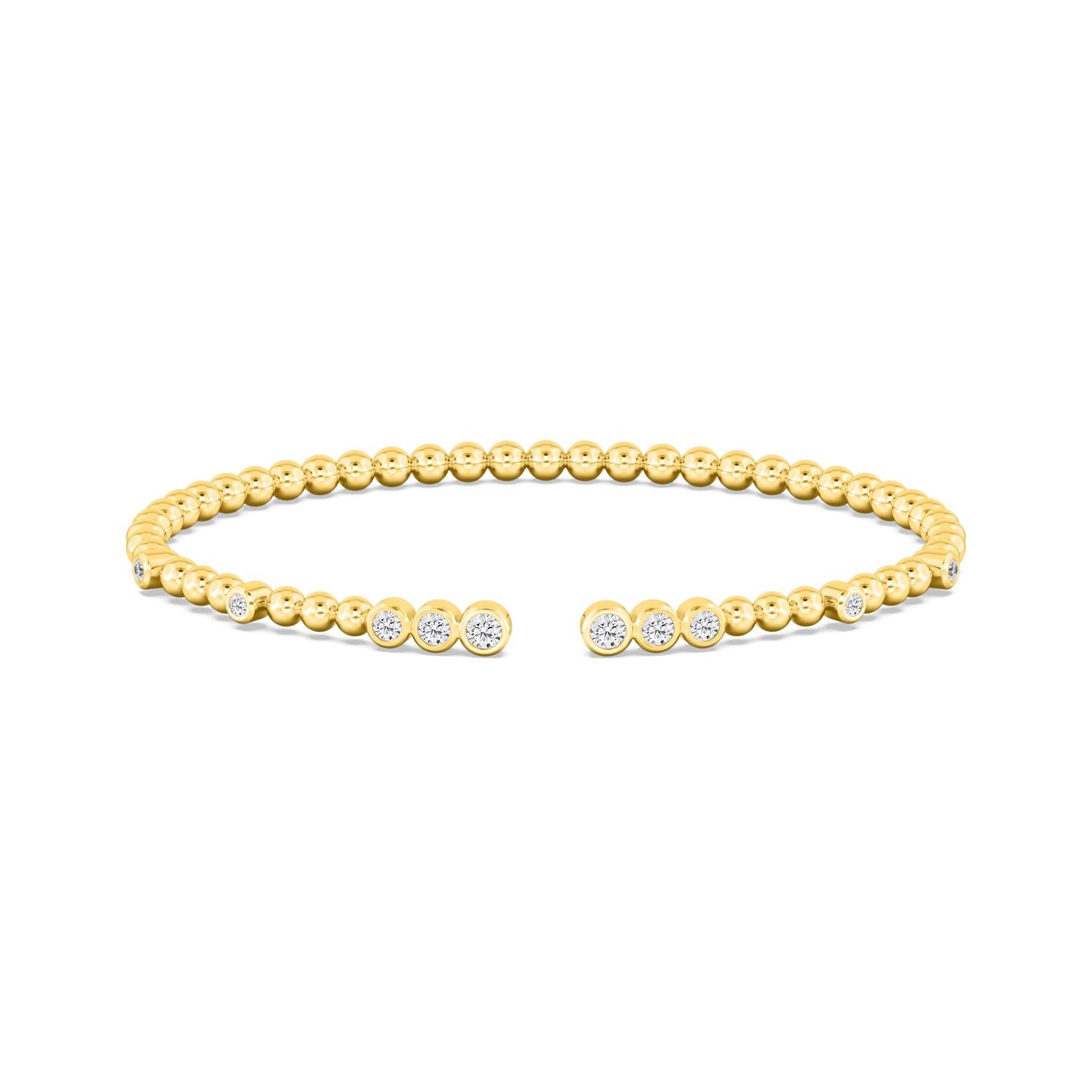 Yellow Gold Lab Grown Diamond BRACELET 0.52 ctw BG13139-0.50CT