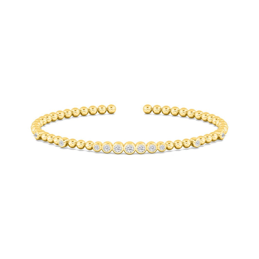 Yellow Gold Lab Grown Diamond BRACELET 0.51 ctw BG13140-0.50CT