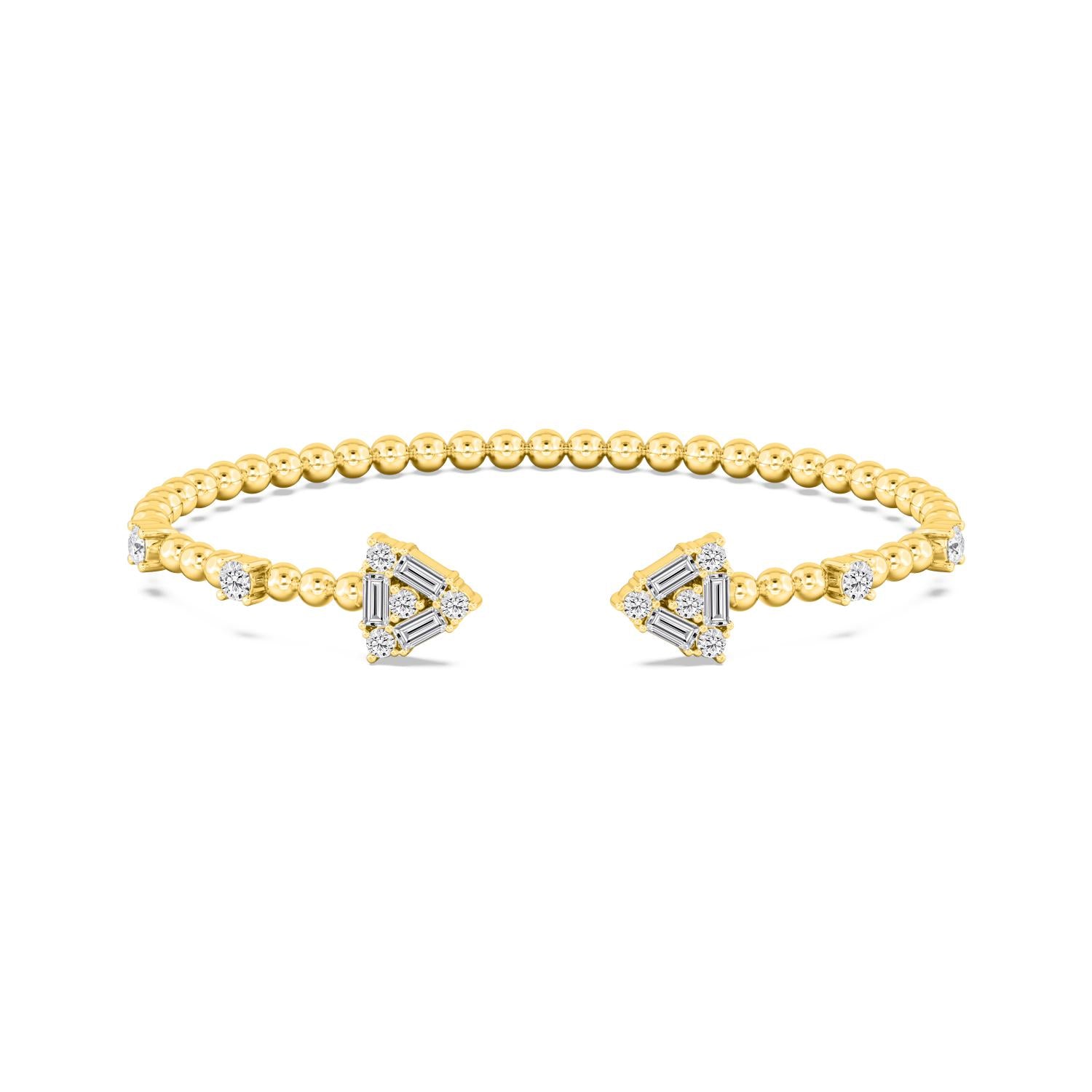 Yellow Gold Lab Grown Diamond BRACELET 1.50 ctw BG13147-1.50CT