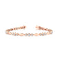 9K Rose Gold Lab Grown Diamond BRACELET 2.06 ctw BR11451-2-7IN