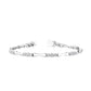 9K White Gold Lab Grown Diamond BRACELET 2.11 ctw BR11453-2-7IN