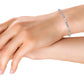 9K White Gold Lab Grown Diamond BRACELET 2.11 ctw BR11453-2-7IN