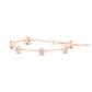 9K Rose Gold Lab Grown Diamond BRACELET 0.95 ctw BR20036OV-1