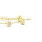 9K Yellow Gold Lab Grown Diamond BRACELET 0.95 ctw BR20036OV-1