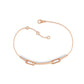 9K Rose Gold Lab Grown Diamond BRACELET 0.32 ctw BR20042-0.33CT