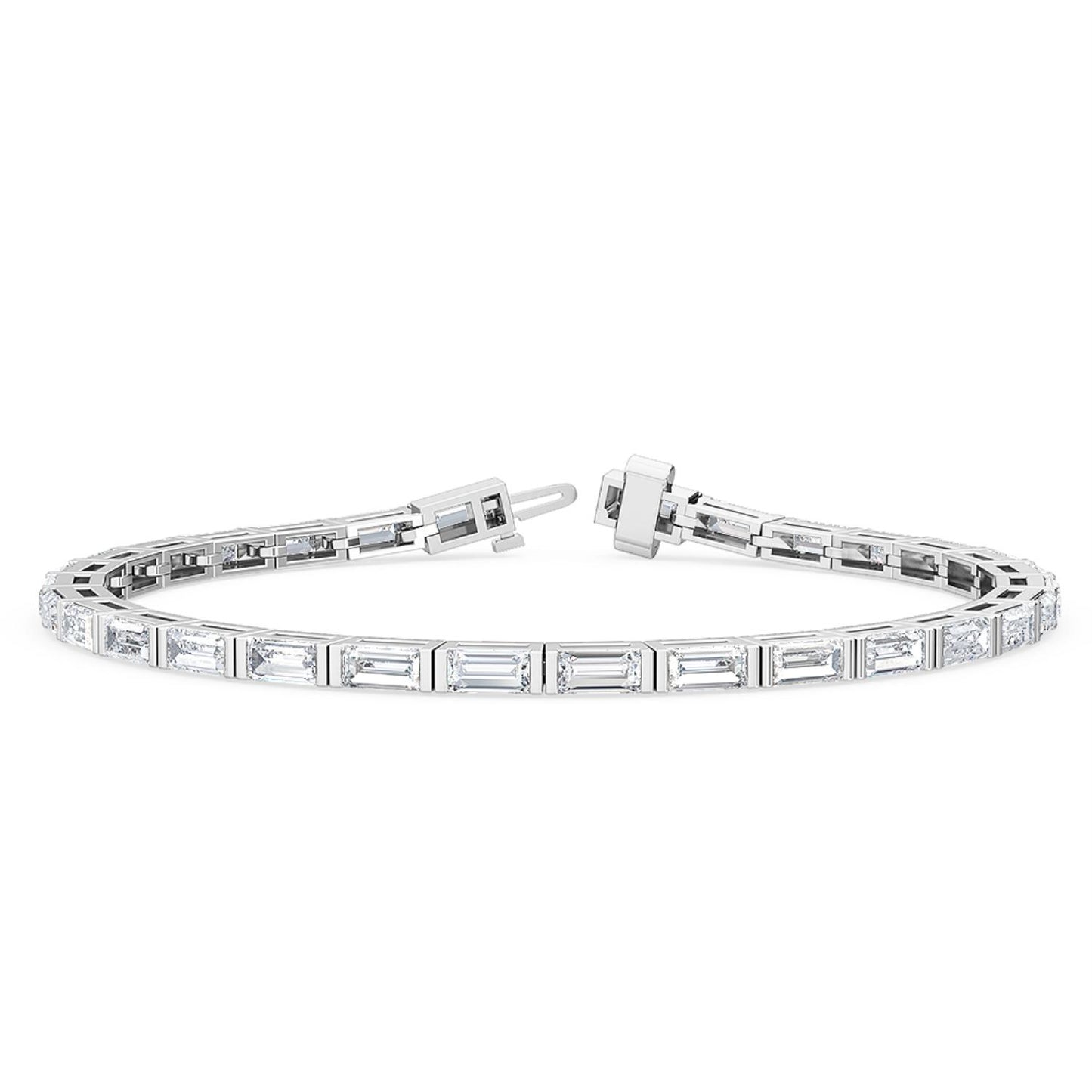 9K White Gold Lab Grown Diamond BRACELET 5.71 ctw BR20052BG-0.21CT-7IN