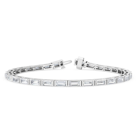 9K White Gold Lab Grown Diamond BRACELET 5.71 ctw BR20052BG-0.21CT-7IN