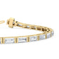 9K Yellow Gold Lab Grown Diamond BRACELET 5.71 ctw BR20052BG-0.21CT-7IN