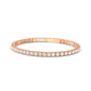 9K Rose Gold Lab Grown Diamond BRACELET 5.01 ctw BR20067-5-7IN