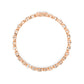 9K Rose Gold Lab Grown Diamond BRACELET 6.68 ctw BR20202MS-0.20CT-7IN