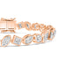 9K Rose Gold Lab Grown Diamond BRACELET 6.68 ctw BR20202MS-0.20CT-7IN