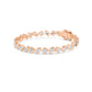 9K Rose Gold Lab Grown Diamond BRACELET 6.68 ctw BR20202MS-0.20CT-7IN