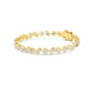 9K Yellow Gold Lab Grown Diamond BRACELET 6.68 ctw BR20202MS-0.20CT-7IN