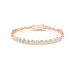 9K Rose Gold Lab Grown Diamond BRACELET 5.28 ctw BR20337OV-0.15PT-7IN