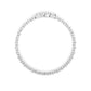 9K White Gold Lab Grown Diamond BRACELET 5.28 ctw BR20337OV-0.15PT-7IN