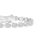 9K White Gold Lab Grown Diamond BRACELET 4.93 ctw BR20337PE-0.17PT-7IN
