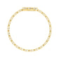 9K Yellow Gold Lab Grown Diamond BRACELET 4.93 ctw BR20337PE-0.17PT-7IN