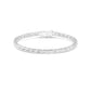 9K White Gold Lab Grown Diamond BRACELET 4.16 ctw BR20337RDT-0.11PT-7IN