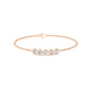 9K Rose Gold Lab Grown Diamond BRACELET 0.80 ctw BR20351-0.75CT