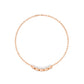 9K Rose Gold Lab Grown Diamond BRACELET 0.80 ctw BR20351-0.75CT