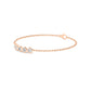 9K Rose Gold Lab Grown Diamond BRACELET 0.80 ctw BR20351-0.75CT