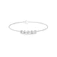 9K White Gold Lab Grown Diamond BRACELET 0.80 ctw BR20351-0.75CT
