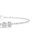 9K White Gold Lab Grown Diamond BRACELET 0.80 ctw BR20351-0.75CT