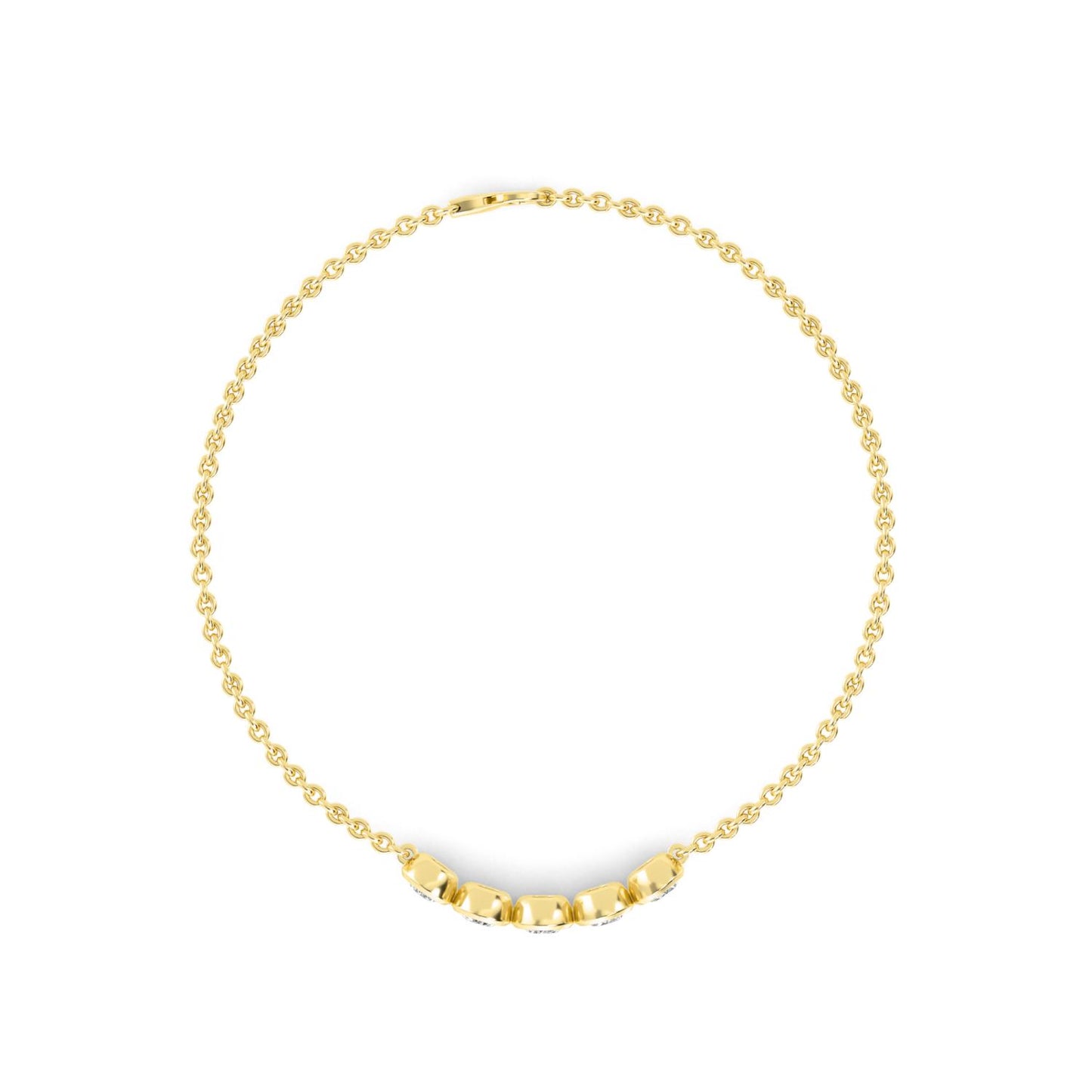 9K Yellow Gold Lab Grown Diamond BRACELET 0.80 ctw BR20351-0.75CT