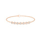 9K Rose Gold Lab Grown Diamond BRACELET 0.77 ctw BR20352-0.75CT