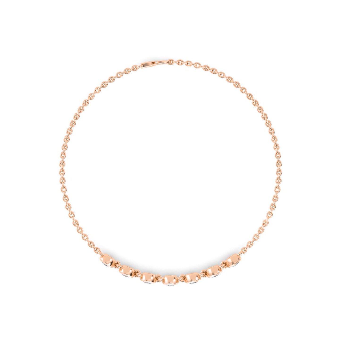 9K Rose Gold Lab Grown Diamond BRACELET 0.77 ctw BR20352-0.75CT