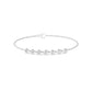 9K White Gold Lab Grown Diamond BRACELET 0.77 ctw BR20352-0.75CT