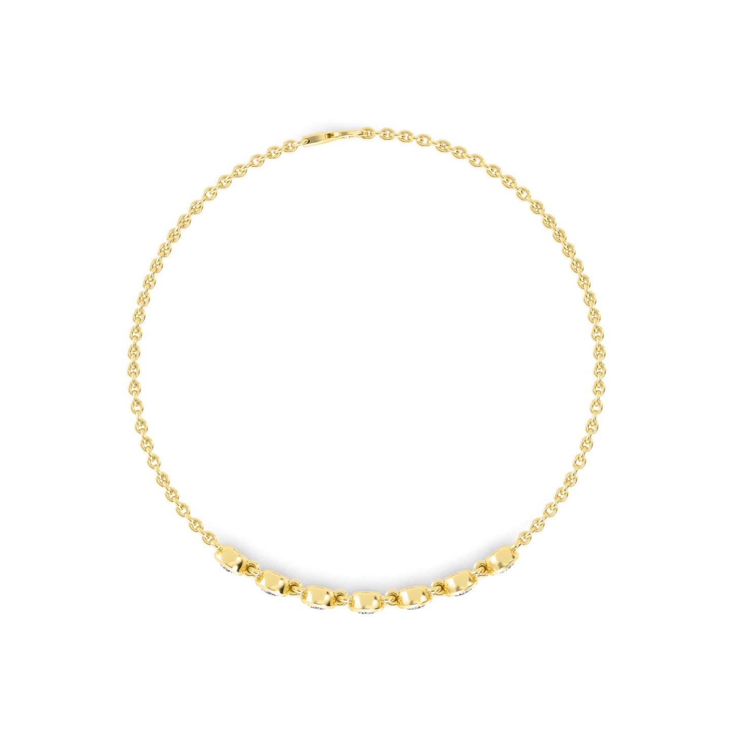9K Yellow Gold Lab Grown Diamond BRACELET 0.77 ctw BR20352-0.75CT