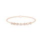 9K Rose Gold Lab Grown Diamond BRACELET 0.77 ctw BR20353MS-0.75CT
