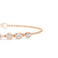 9K Rose Gold Lab Grown Diamond BRACELET 0.77 ctw BR20353MS-0.75CT