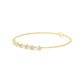 9K Yellow Gold Lab Grown Diamond BRACELET 0.77 ctw BR20353MS-0.75CT