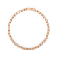 9K Rose Gold Lab Grown Diamond BRACELET 10.43 ctw BR20362OV-0.26PT-7IN