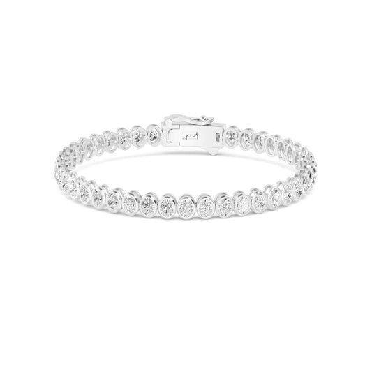 9K White Gold Lab Grown Diamond BRACELET 10.43 ctw BR20362OV-0.26PT-7IN