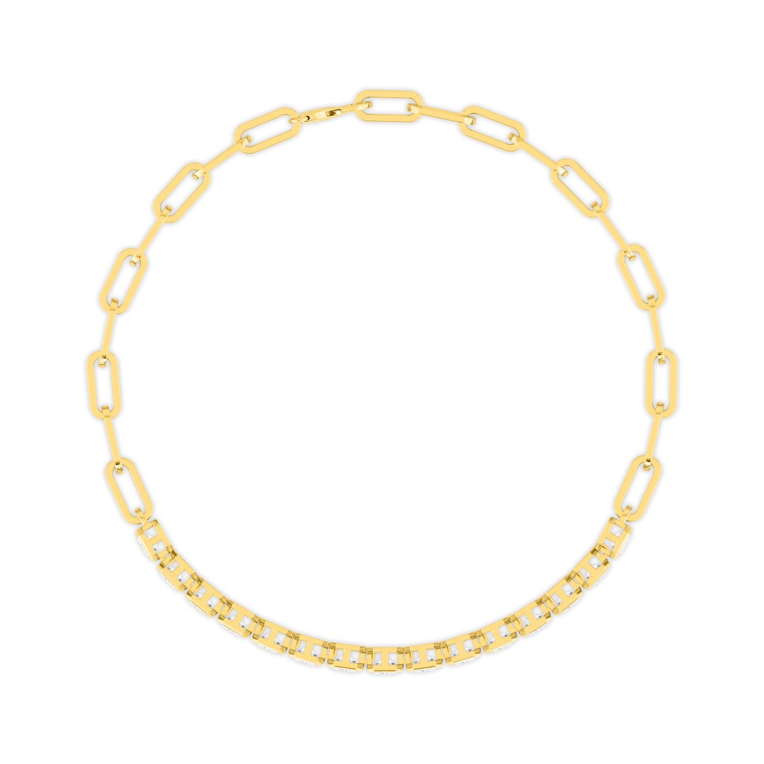 Yellow Gold Lab Grown Diamond BRACELET 1.62 ctw BR20368-0.10PT-6.5IN