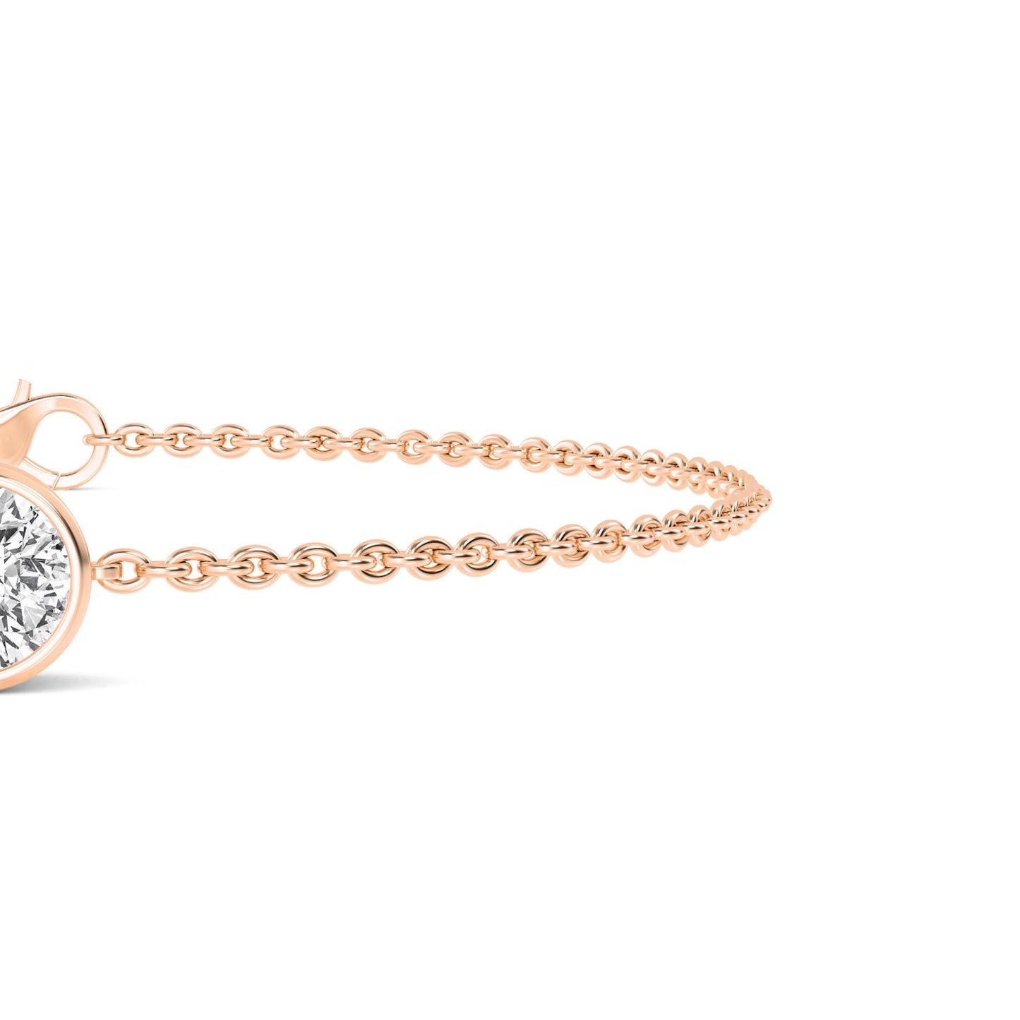 9K Rose Gold Lab Grown Diamond BRACELET 1.00 ctw BR20399-1