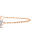 9K Rose Gold Lab Grown Diamond BRACELET 1.00 ctw BR20399-1