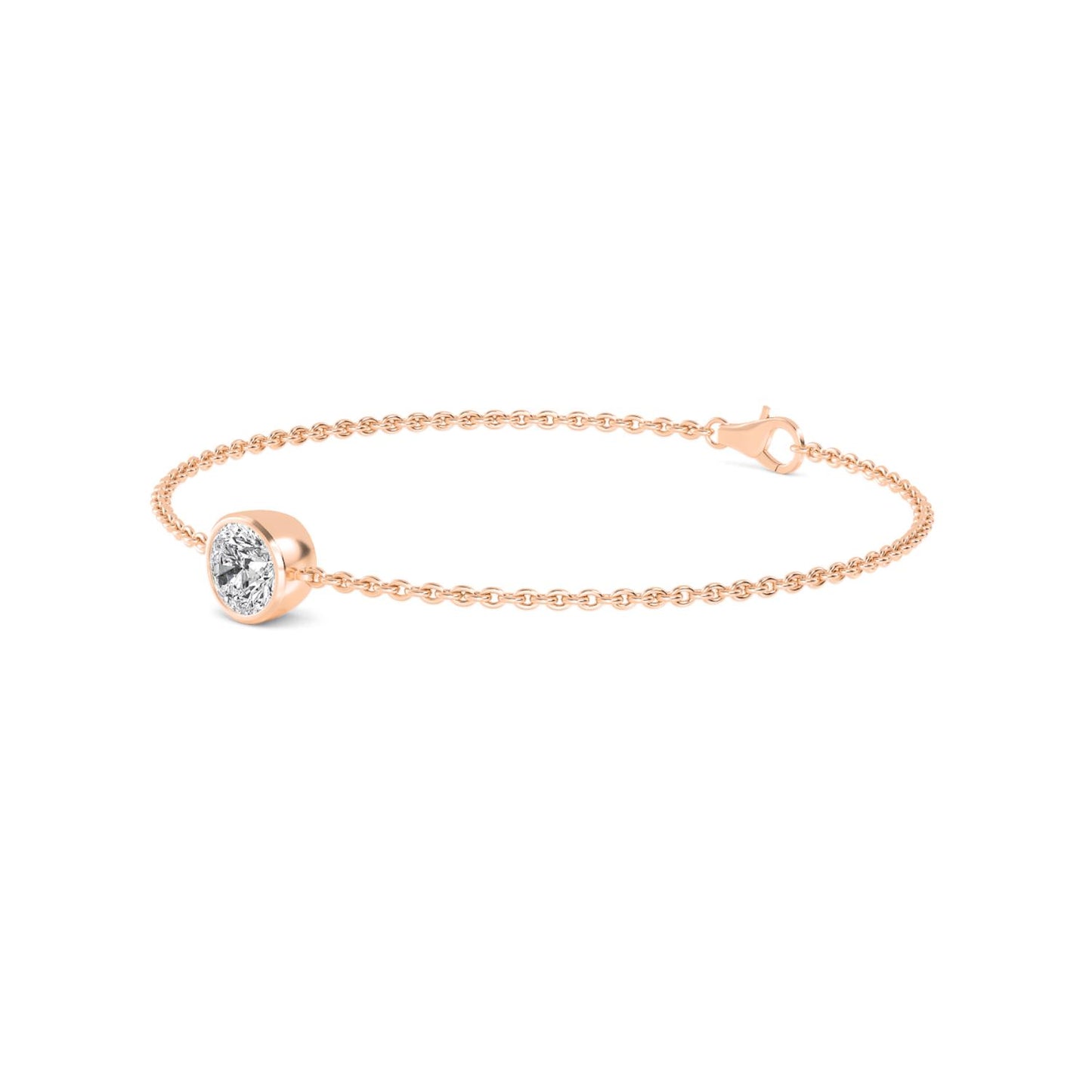 9K Rose Gold Lab Grown Diamond BRACELET 1.00 ctw BR20399-1