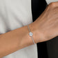 9K White Gold Lab Grown Diamond BRACELET 1.00 ctw BR20399-1