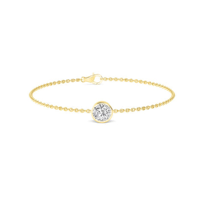 9K Yellow Gold Lab Grown Diamond BRACELET 1.00 ctw BR20399-1