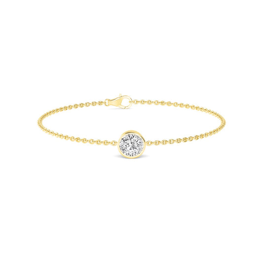 9K Yellow Gold Lab Grown Diamond BRACELET 1.00 ctw BR20399-1