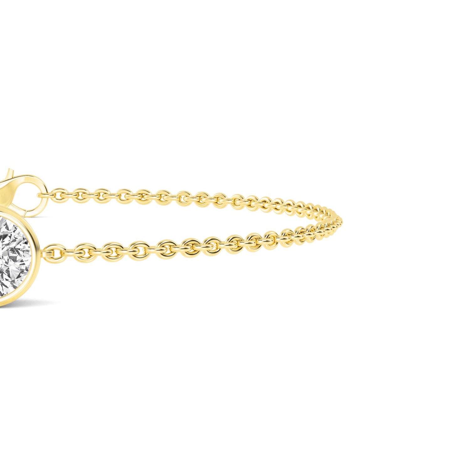 9K Yellow Gold Lab Grown Diamond BRACELET 1.00 ctw BR20399-1